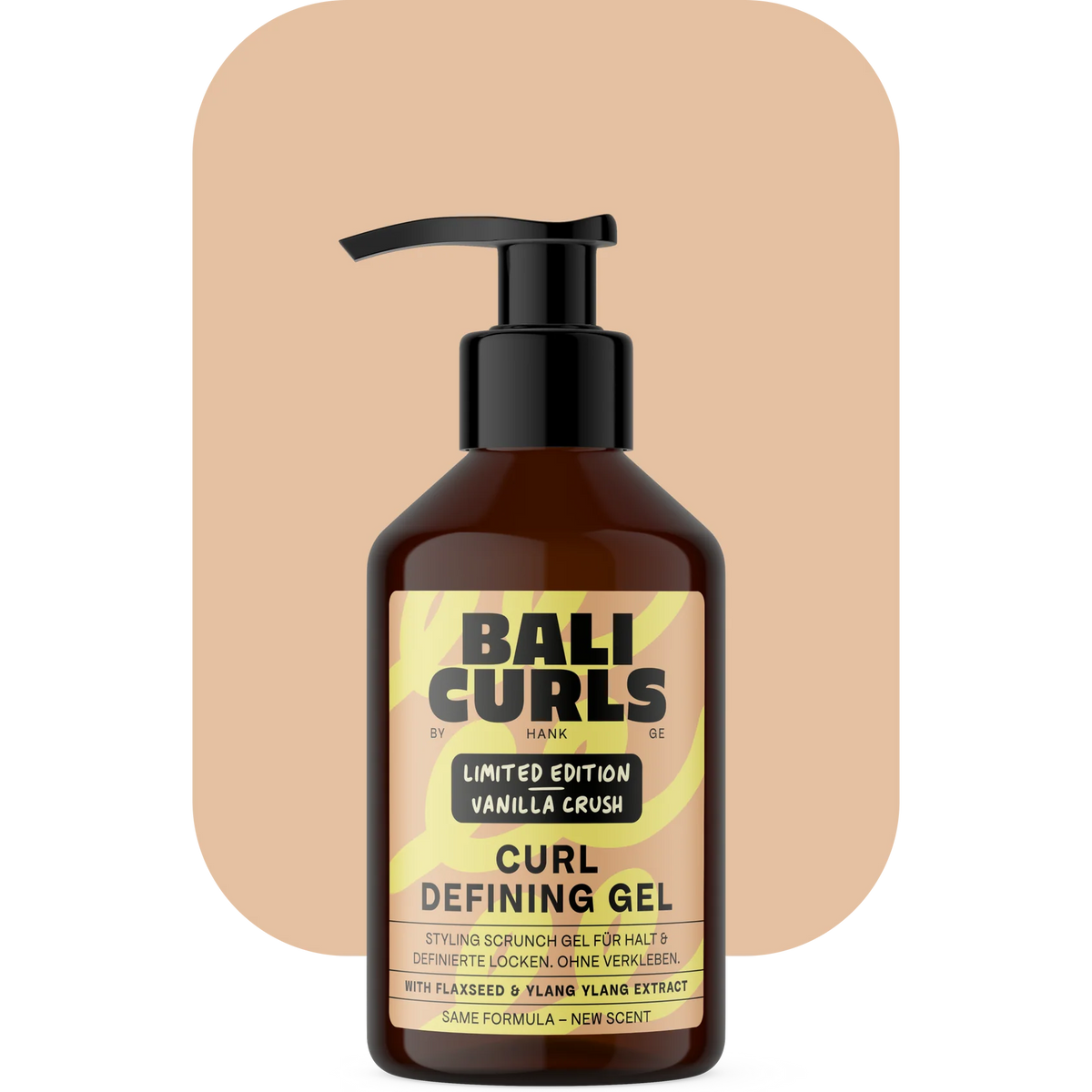 Bali Curls Curl Defining Gel- Vanilla Crush Limited Edition 150ml
