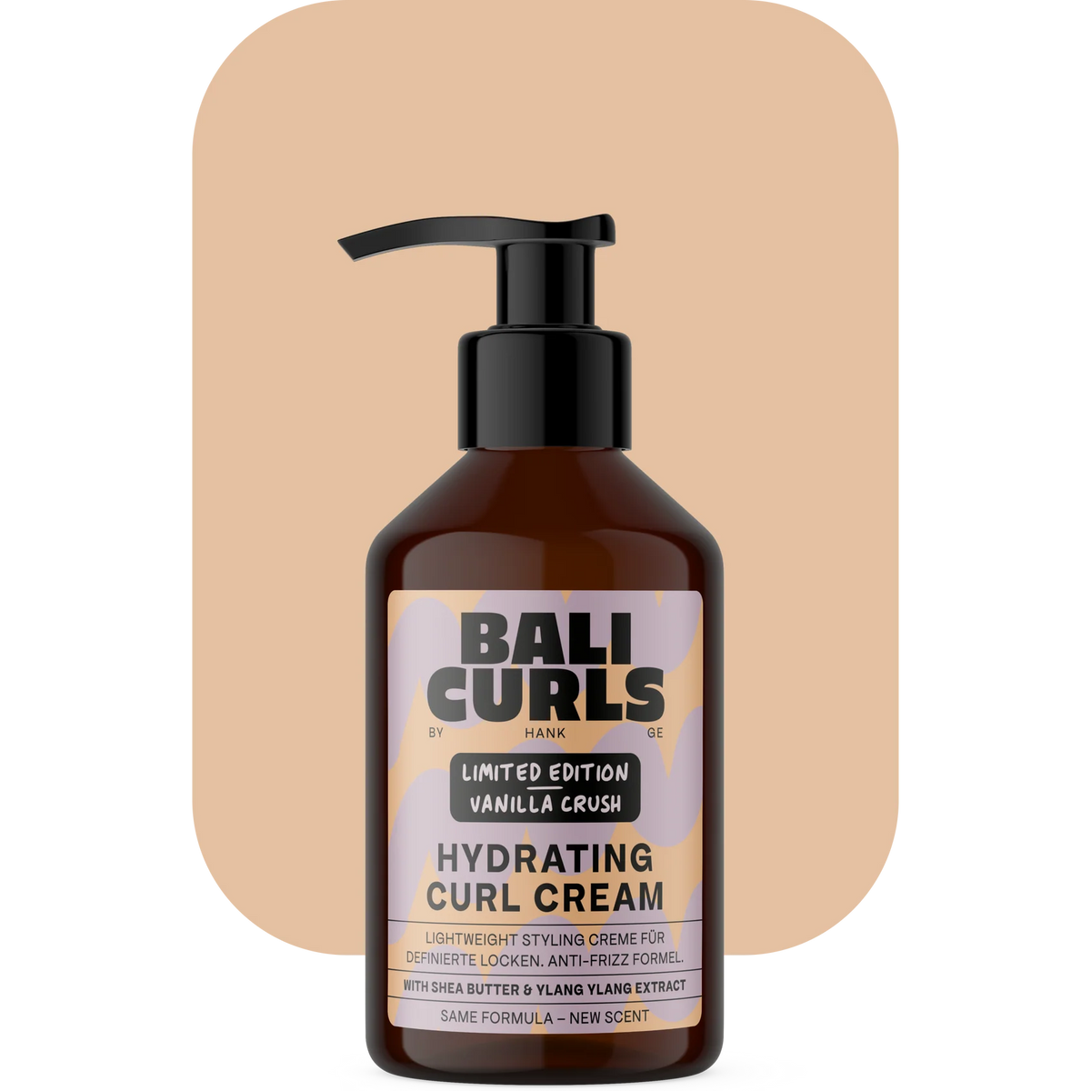 Bali Curls Hydrating Curl Cream - Vanilla Crush Limited Edition 150ml