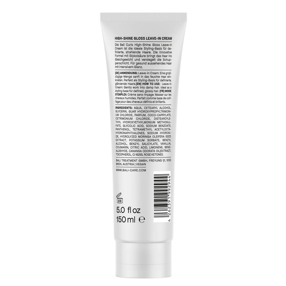 Bali Curls High-Shine Gloss Leave-In Cream 150ml