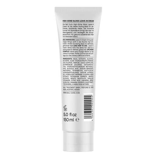 Bali Curls High-Shine Gloss Leave-In Cream 150ml