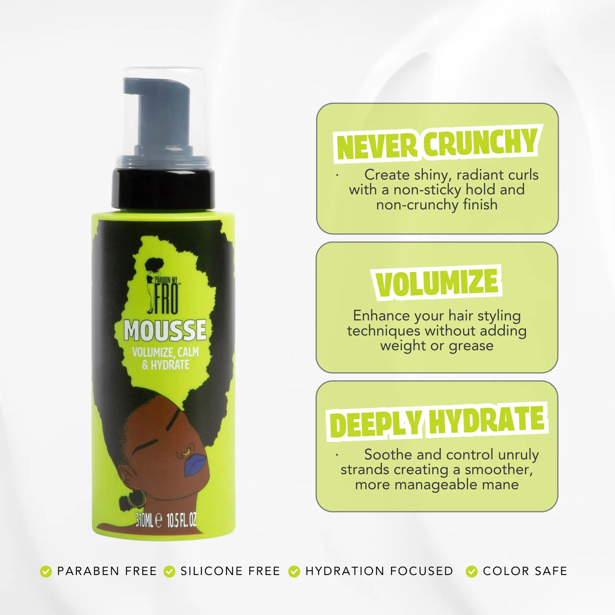 Pardon My Fro Mousse 10.5oz