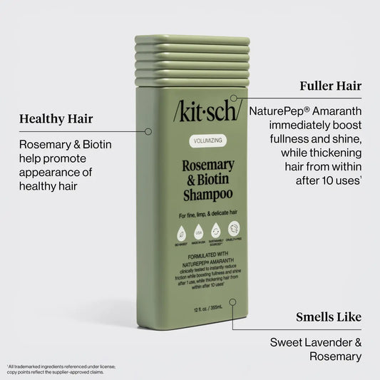 Kitsch Volumizing Rosemary & Biotin Shampoo 12oz