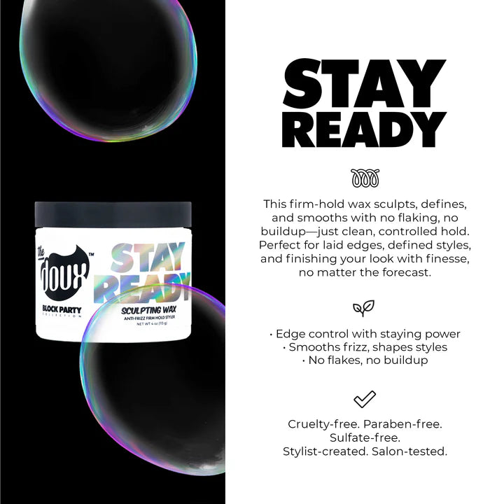 The Doux Stay Ready Sculpting Wax 4oz