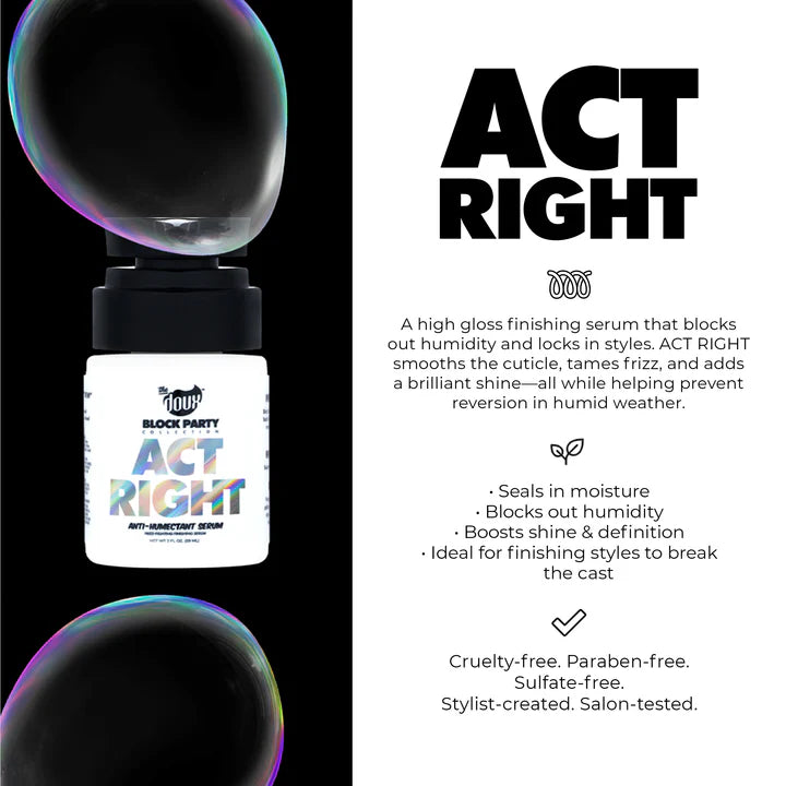 The Doux Act Right Anti-Humecant Serum 2oz