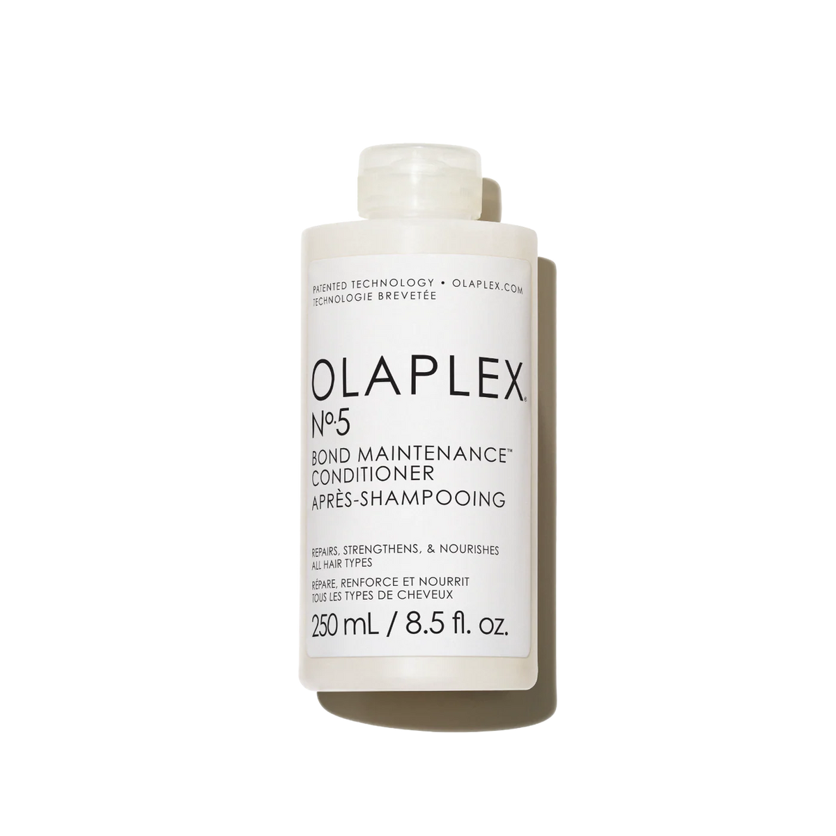 Olaplex No.5 Bond Maintenance Conditioner bottle on a white background