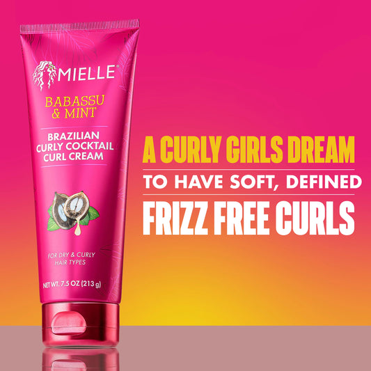 Mielle Babassu & Mint Brazilian Curly Cocktail Curl Cream