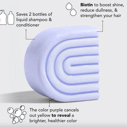 Kitsch Purple Toning Biotin Conditioner Bar