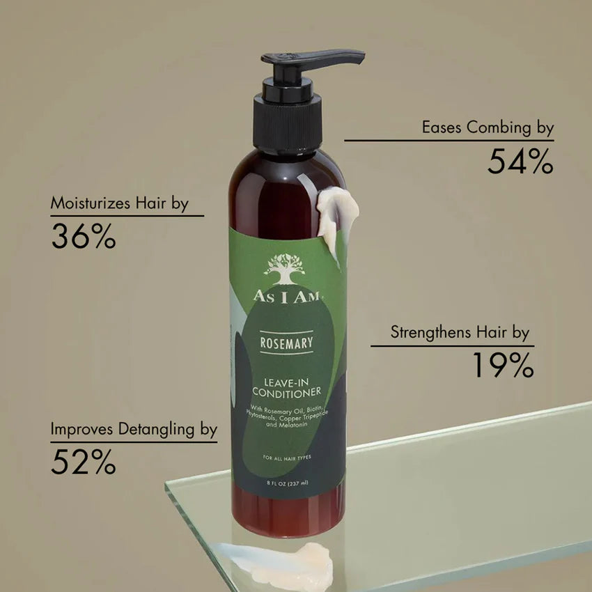 As I Am Rosemary Leave-In Conditioner 8oz