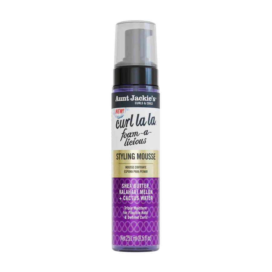 Aunt Jackie's Curl La La Foam-a-licious Styling Mousse 8.5oz