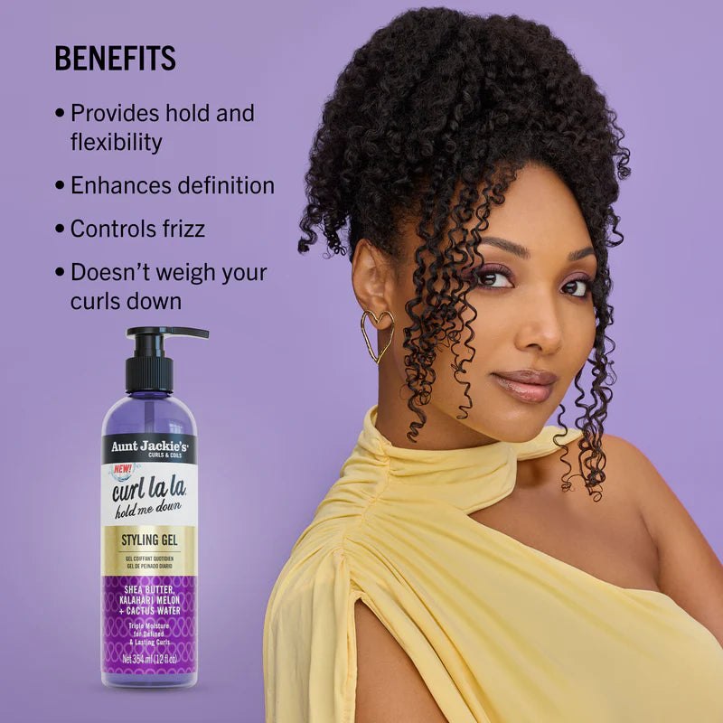 Aunt Jackie's Curl La La Hold Me Down Styling Gel 12oz