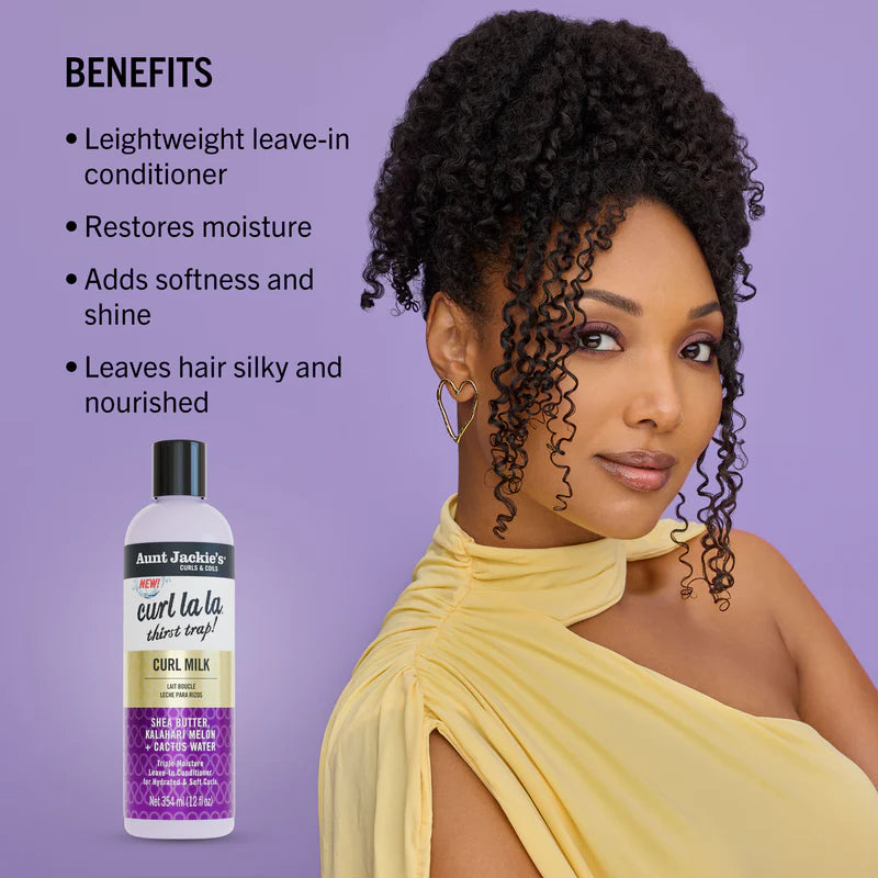 Aunt Jackie's Curl La La Thirst Trap Curl Milk 12oz