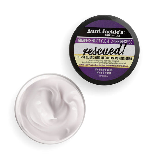 Aunt Jackie's Grapeseed Rescued! Thirst Quenching Recovery Conditioner