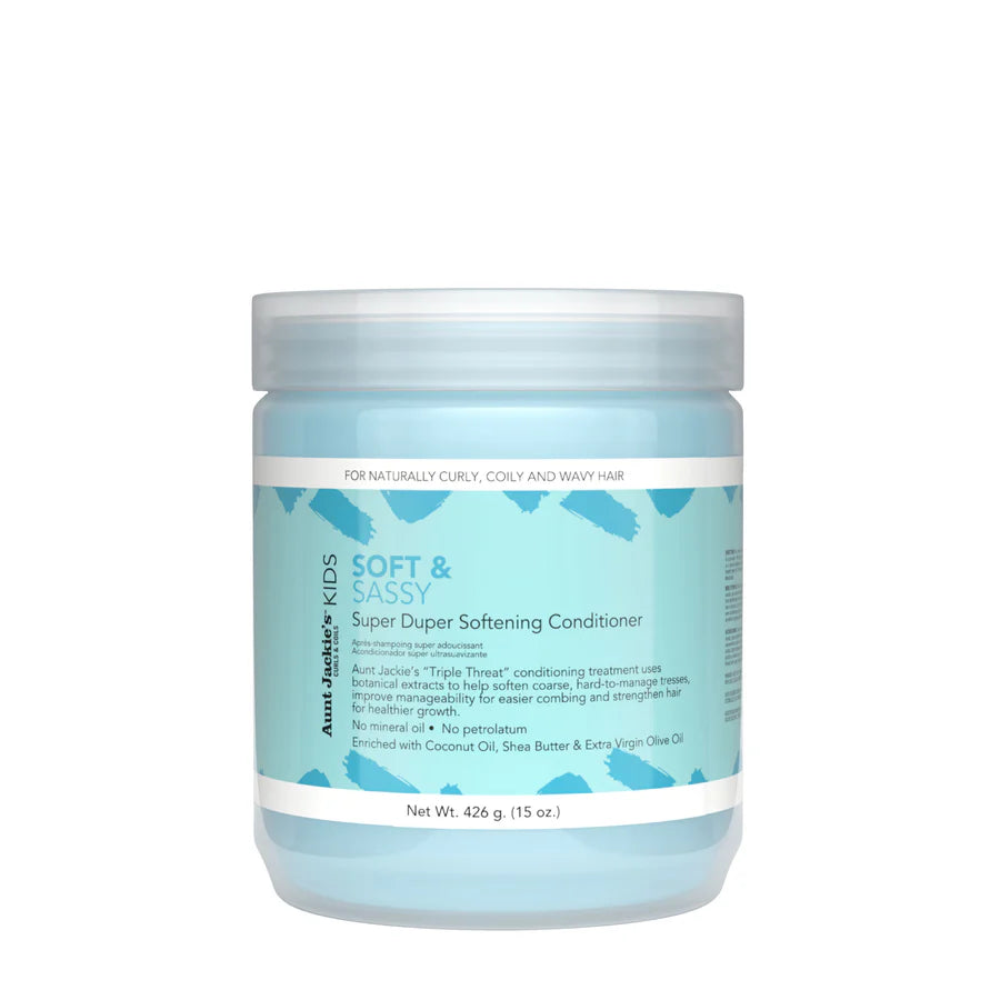 Aunt Jackie's Kids Soft & Sassy Super Duper Softening Conditioner 15oz