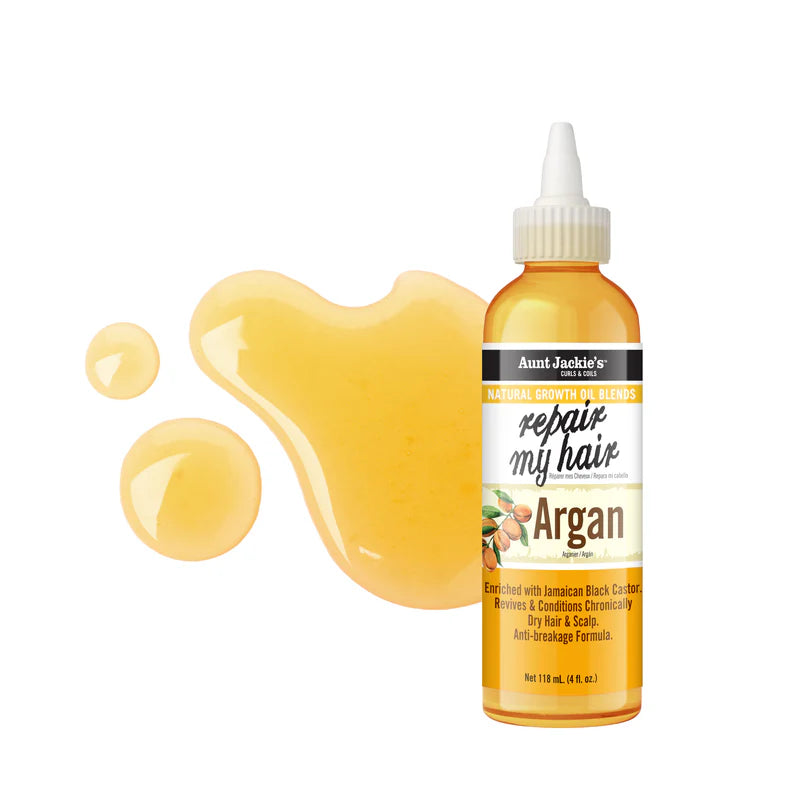 Aunt Jackie's Repair My Hair Argan Natural Growth Oil Blend