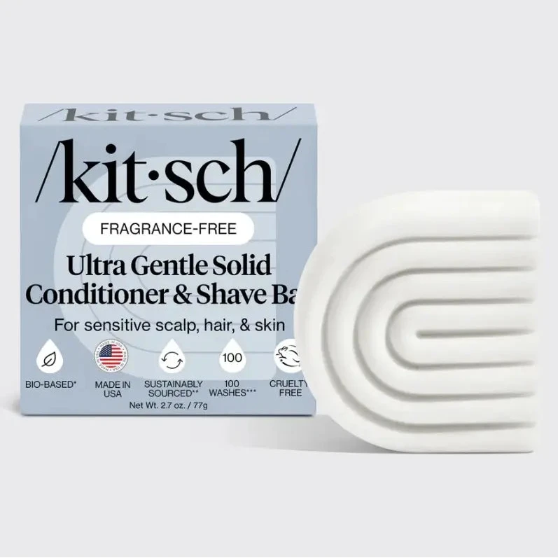 Kitsch Ultra Gentle Solid Conditioner & Shave Bar 2.7oz