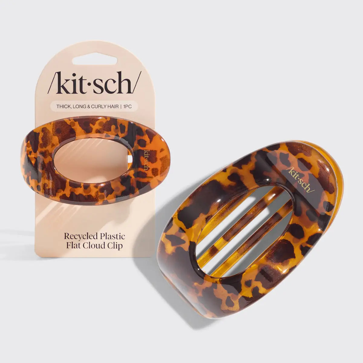 Kitsch Recycled Plastic Large Flat Cloud Clip