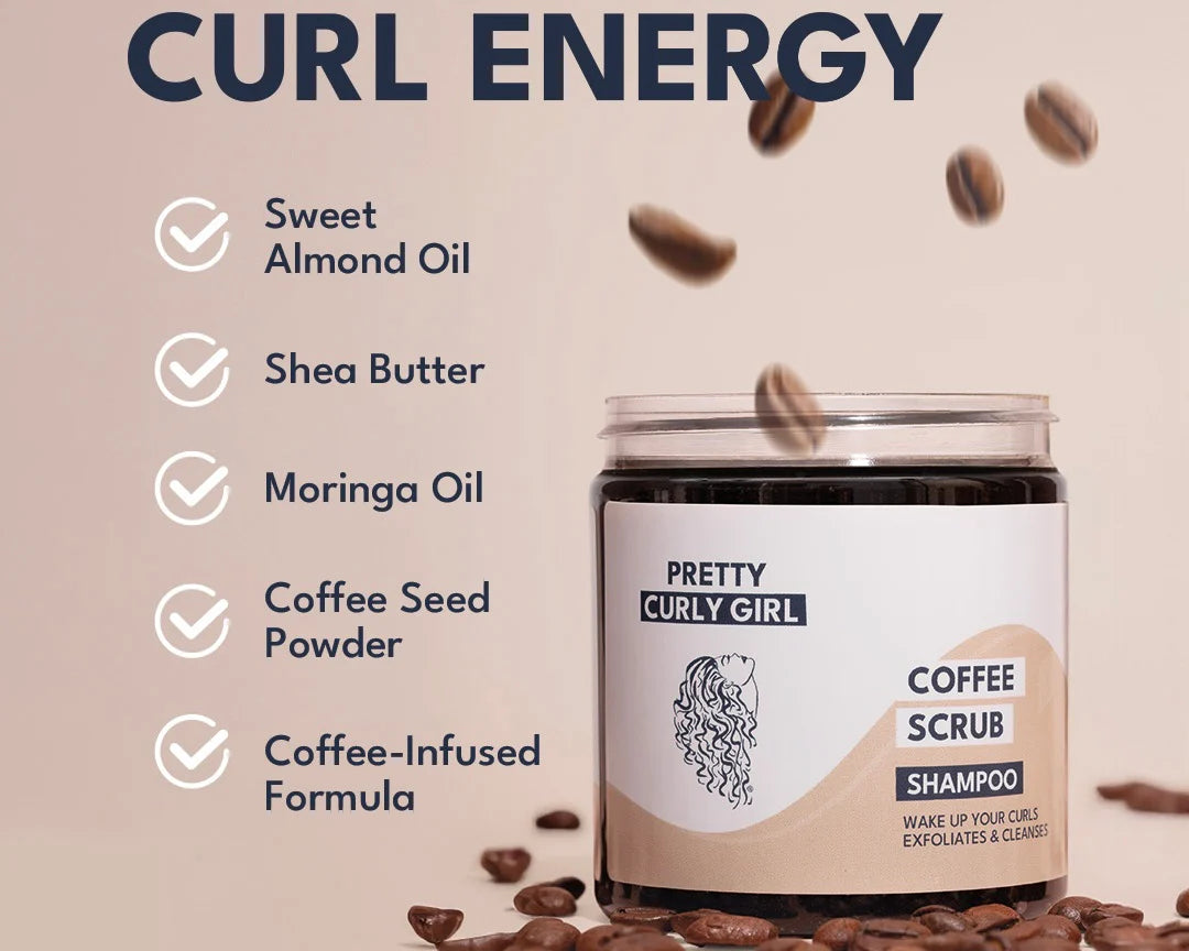 Pretty Curly Girl Coffee Scrub Mask 250ml