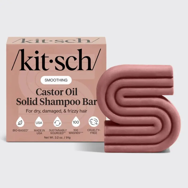 Kitsch Castor Oil Nourishing Shampoo Bar 3.2oz