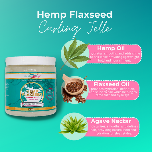 Kurlee Belle Hemp Flaxseed Curling Jelle