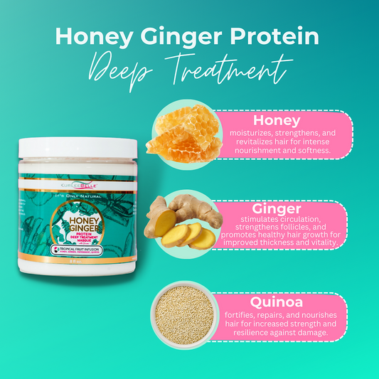 Kurlee Belle Honey Ginger Protein Deep Treatment