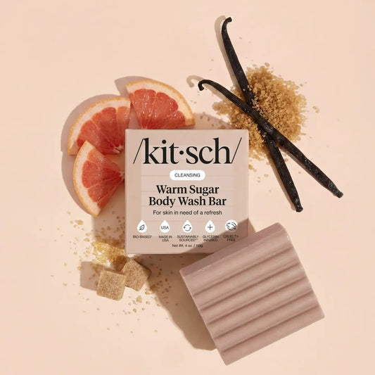 Kitsch Warm Sugar Cleansing Body Wash Bar
