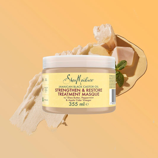 Shea Moisture Jamaican Black Castor Oil Strengthen and Restore Treatment Masque