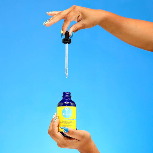 Curls Blueberry & Mint Hair and Scalp Strengthening Oil