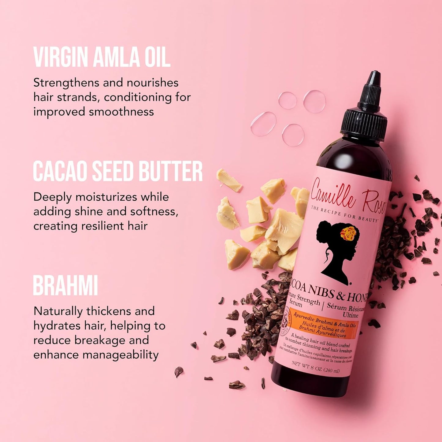 Camille Rose Cocoa Nibs & Honey Ultimate Strength Serum