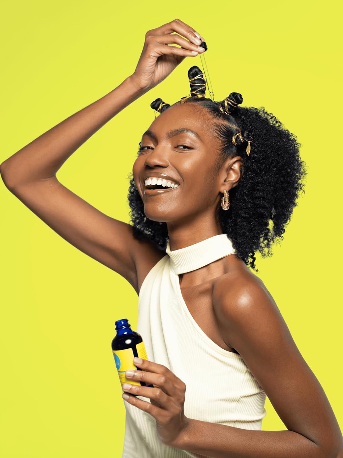 Curls Blueberry & Mint Hair and Scalp Strengthening Oil