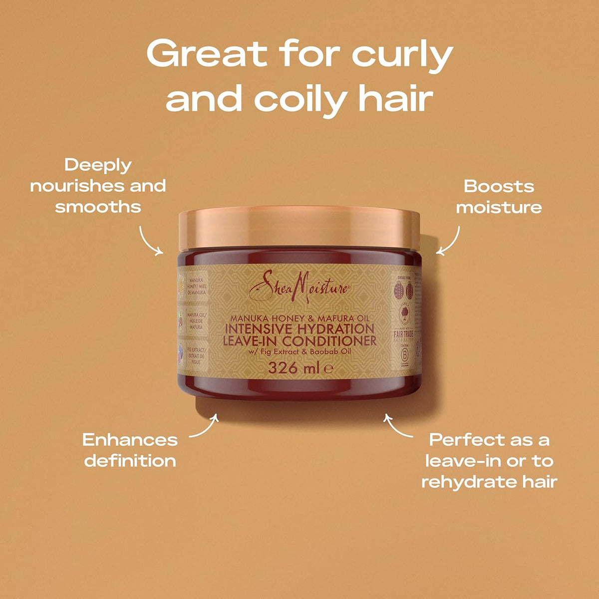 Shea Moisture Manuka Honey & Mafura Oil Intensive Hydration Masque 354ml