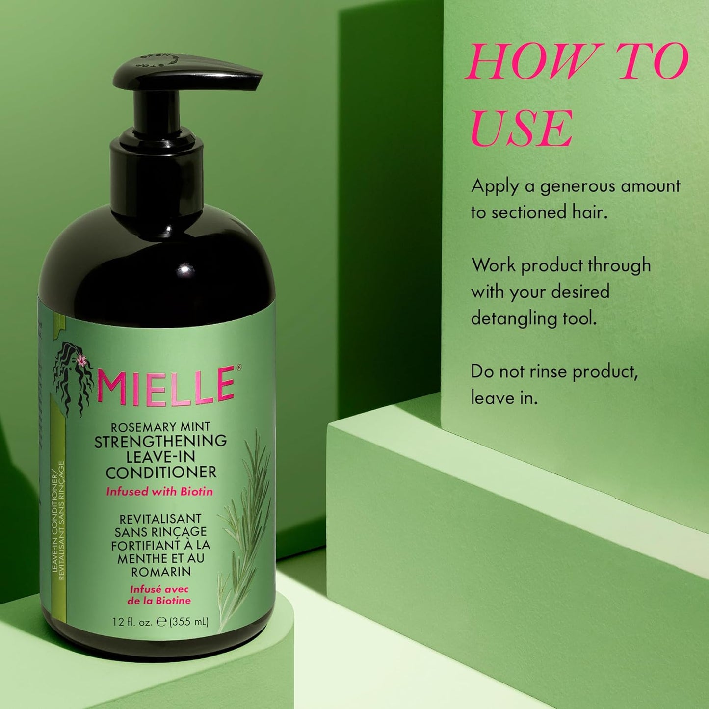 Mielle Organics Rosemary Mint Strengthening Leave-In Conditioner
