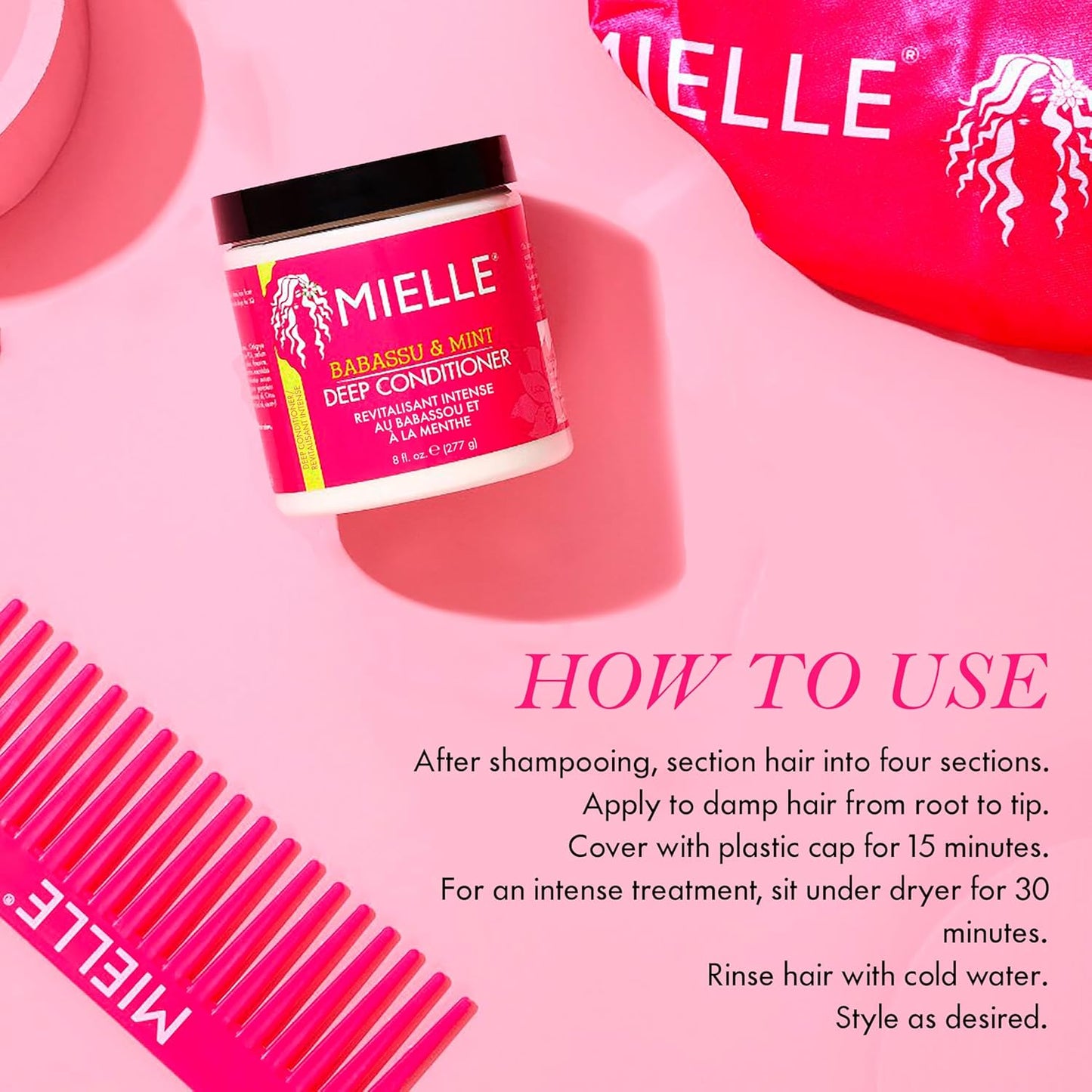 Mielle Organics Babassu Oil & Mint Deep Conditioner