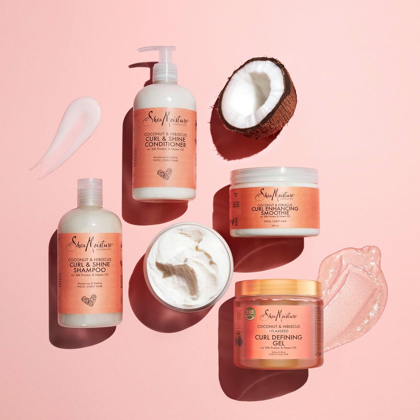 Shea Moisture Coconut & Hibiscus Curl Defining Gel 431ml
