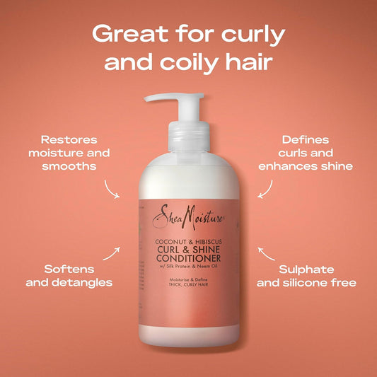 Shea Moisture Coconut & Hibiscus Curl & Shine Conditioner