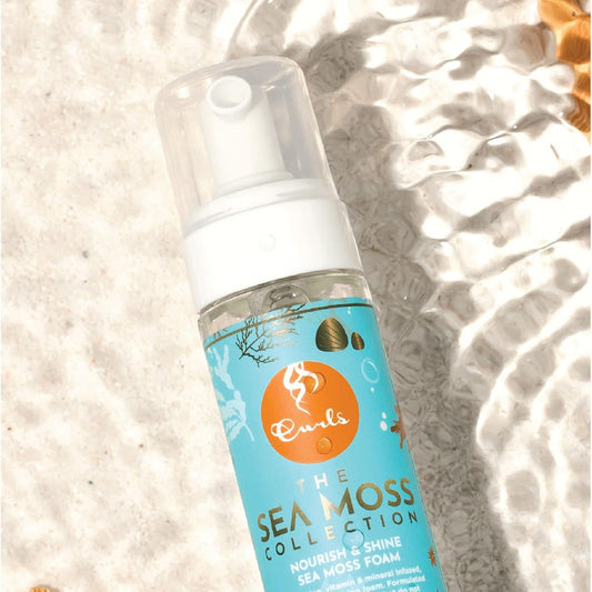 Curls Nourish & Shine Sea Moss Foam