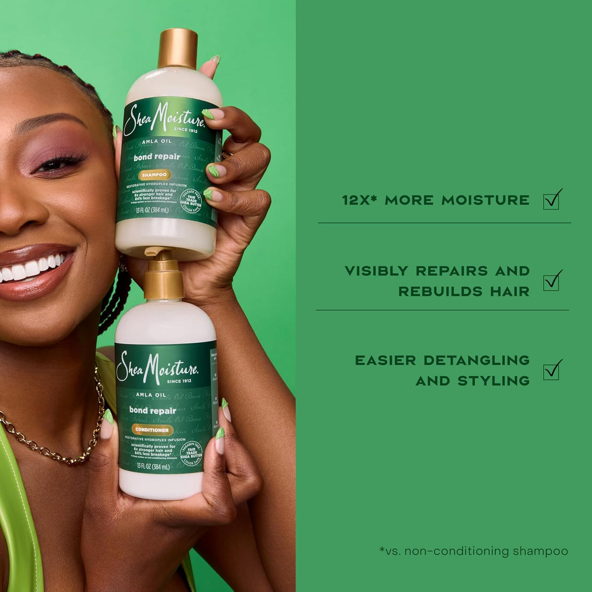 Shea Moisture Bond Repair Shampoo 384ml