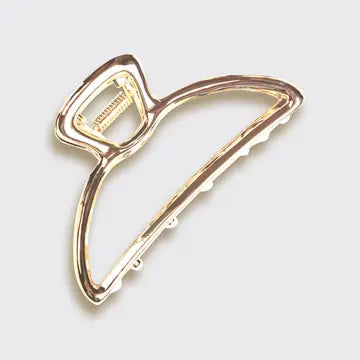 Kitsch Gold Metal Claw Clip