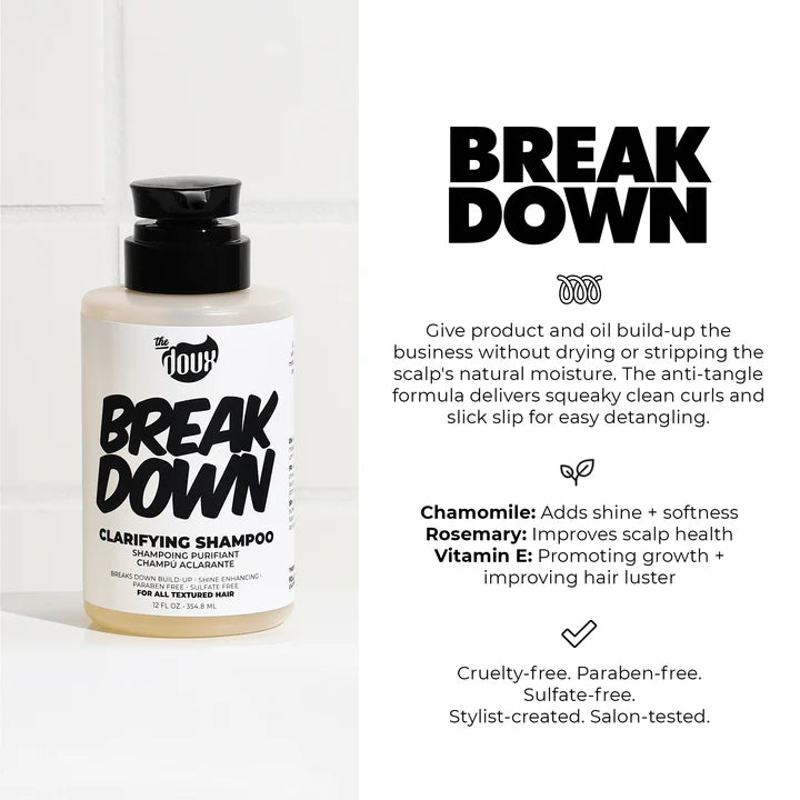 The Doux BREAKDOWN Clarifying Shampoo 12oz