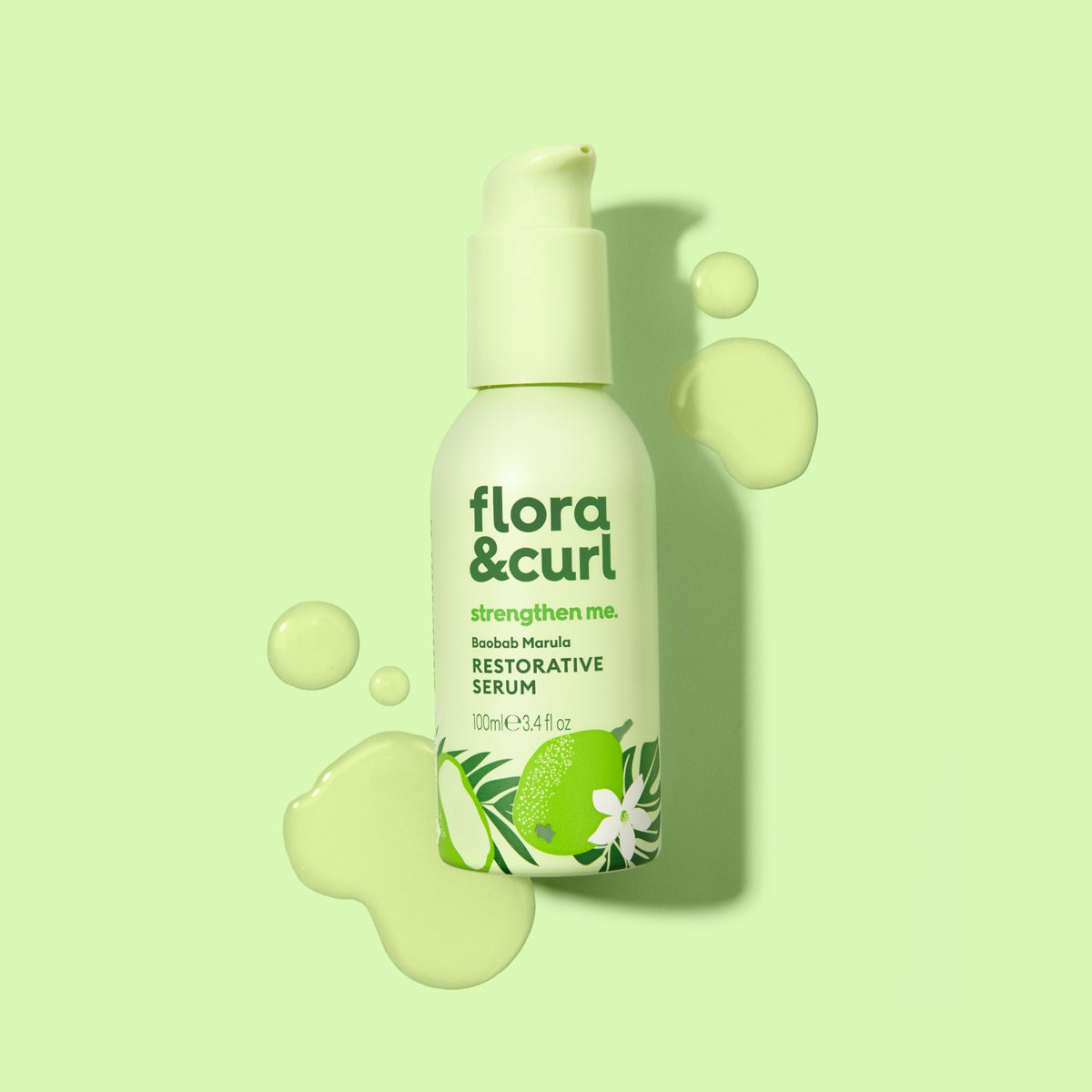 Flora & Curl Baobab Marula Restorative Serum 100ml