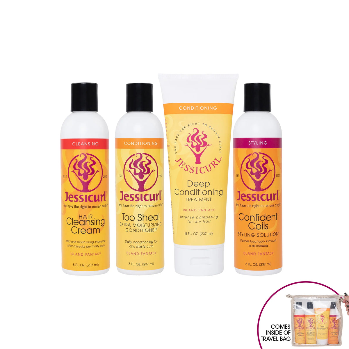 Jessicurl Confidence Collection 8oz