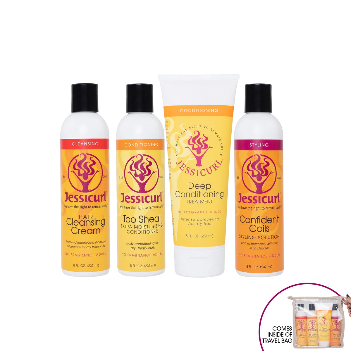 Jessicurl Confidence Collection 8oz