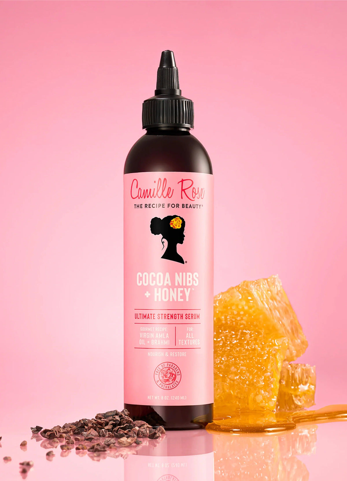 Camille Rose Cocoa Nibs & Honey Ultimate Strength Serum 8oz