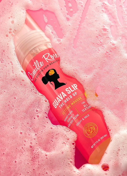 Camille Rose Guava Slip The Hold Up Setting Mousse 207ml