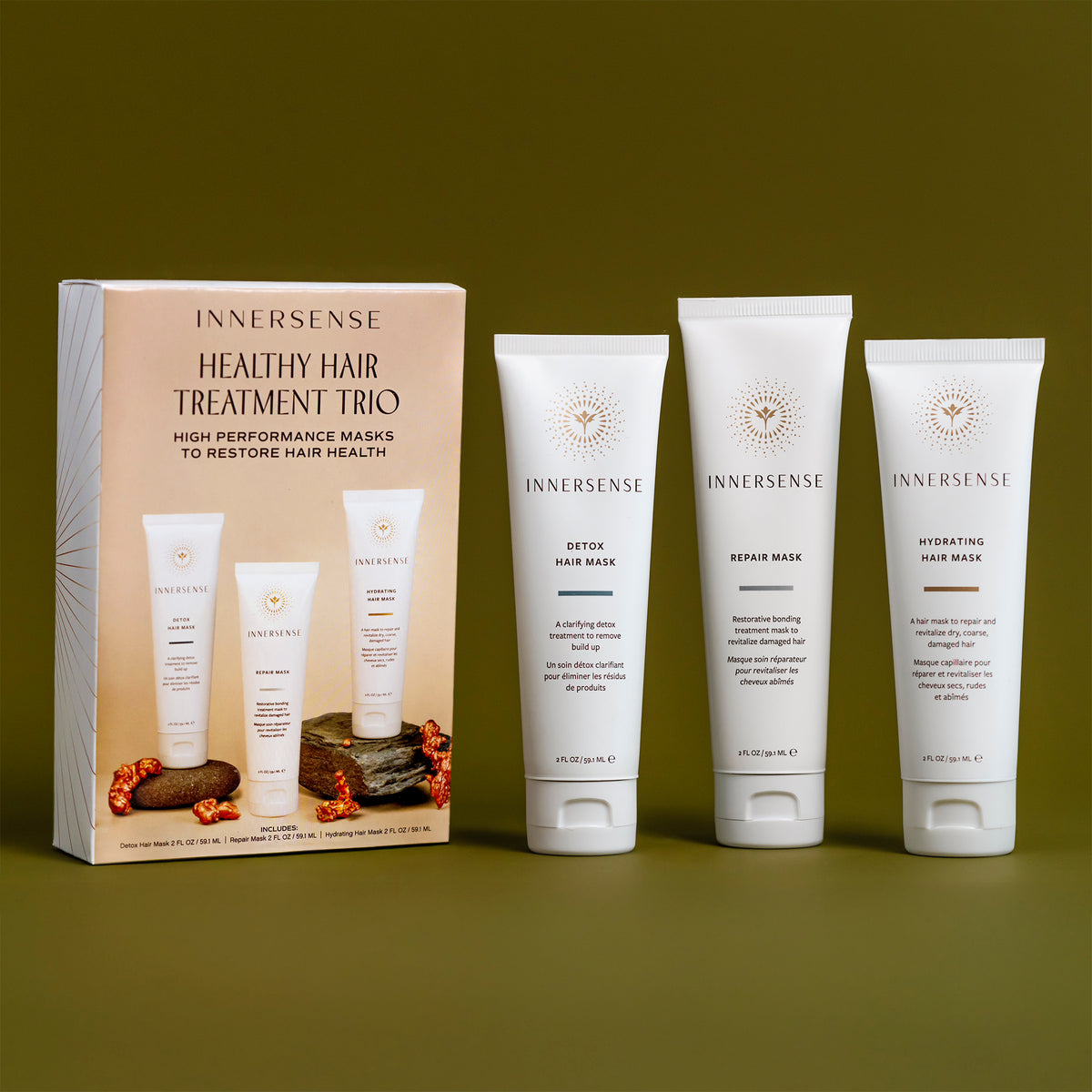 Innersense Healthy Hair Treatment Trio