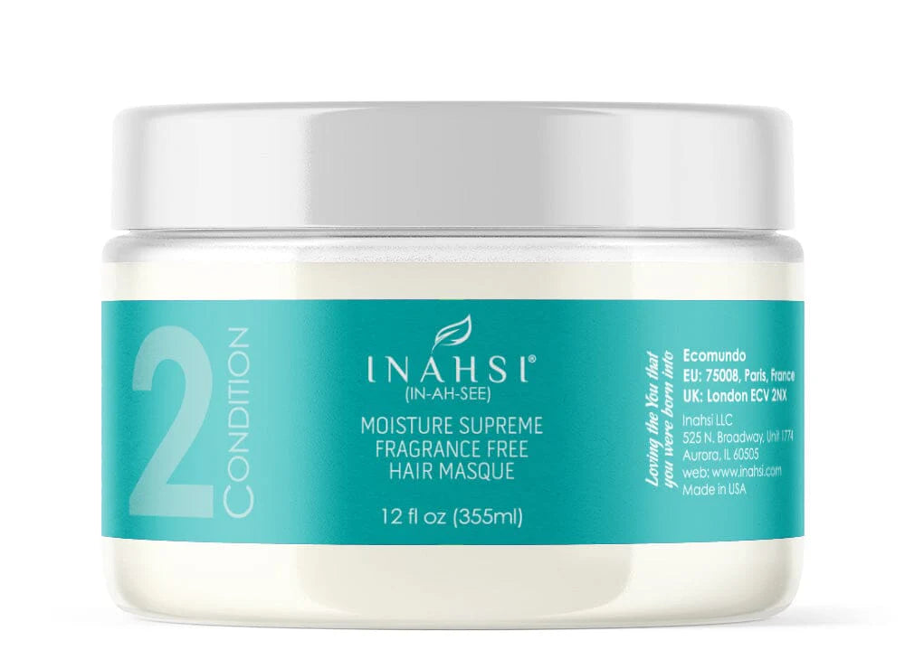 Inahsi Moisture Supreme Fragrance Free Hair Masque- Curl Care