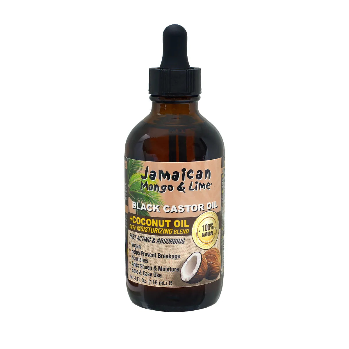 Jamaican Mango & Lime Black Castor Oil Coconut 4oz