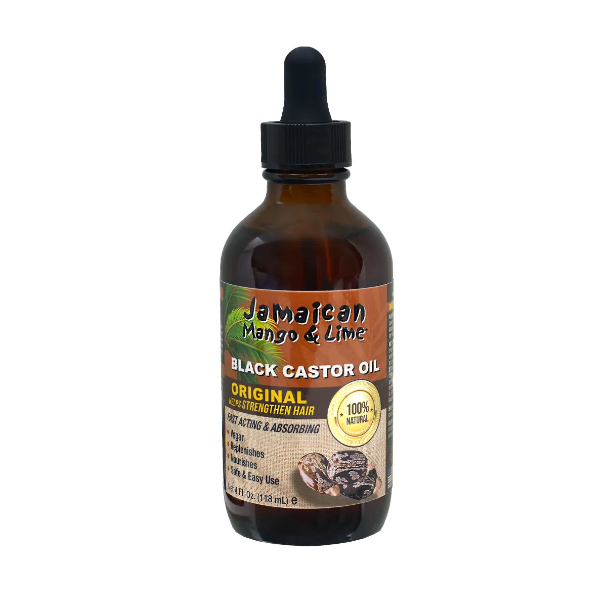 Jamaican Mango & Lime Black Castor Oil Original 4oz