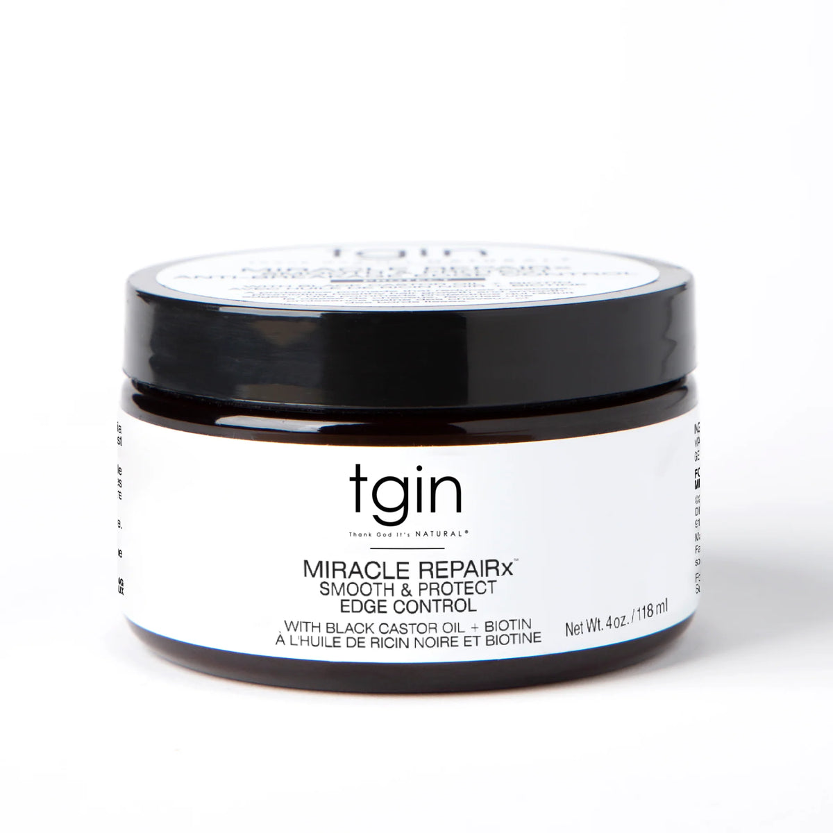 Tgin Miracle RepaiRx Smooth & Protect Edge Control 4oz