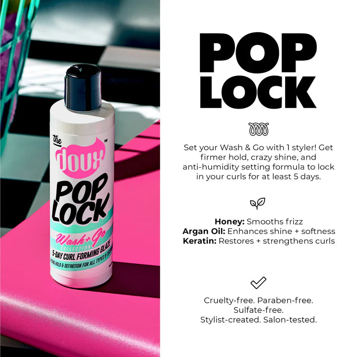 The Doux POP LOCK 5-Day Curl Forming Glaze™ 8oz