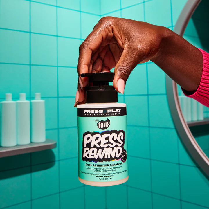 The Doux Press Rewind Curl Retention Shampoo 8oz